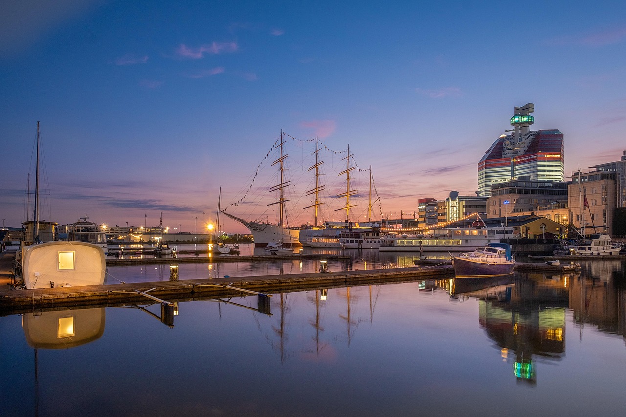 little boom, gothenburg, sea, port, water, solar, sweden, boat, nature, ships, sailboat, houseboat, lifestyle